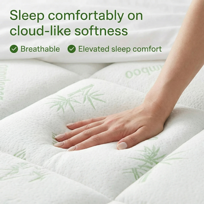 OrthoSupport™ Bamboo Mattress Topper